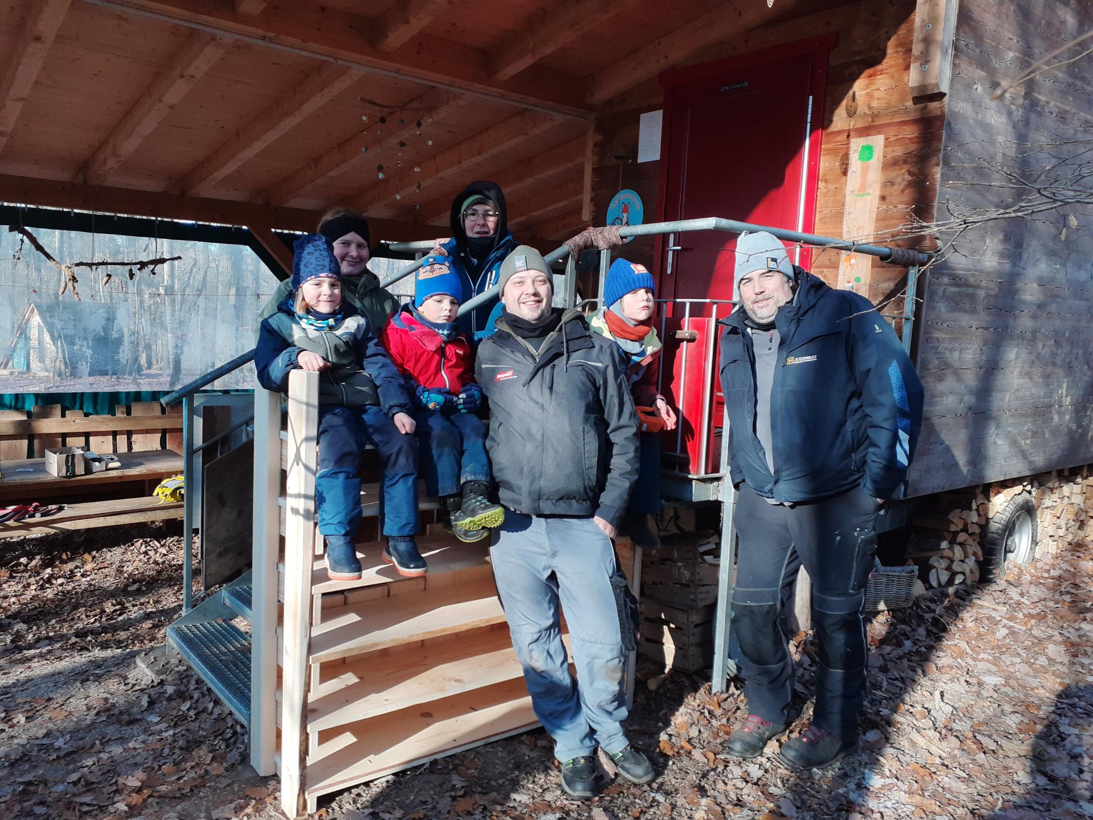 Baumaterial für die Füchse