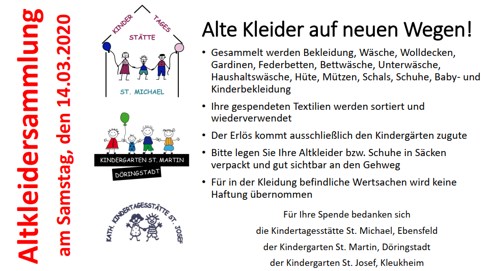 Altkleidersammlung