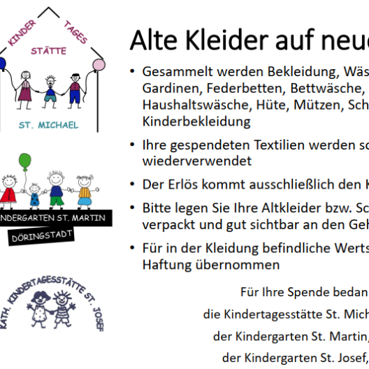 Altkleidersammlung