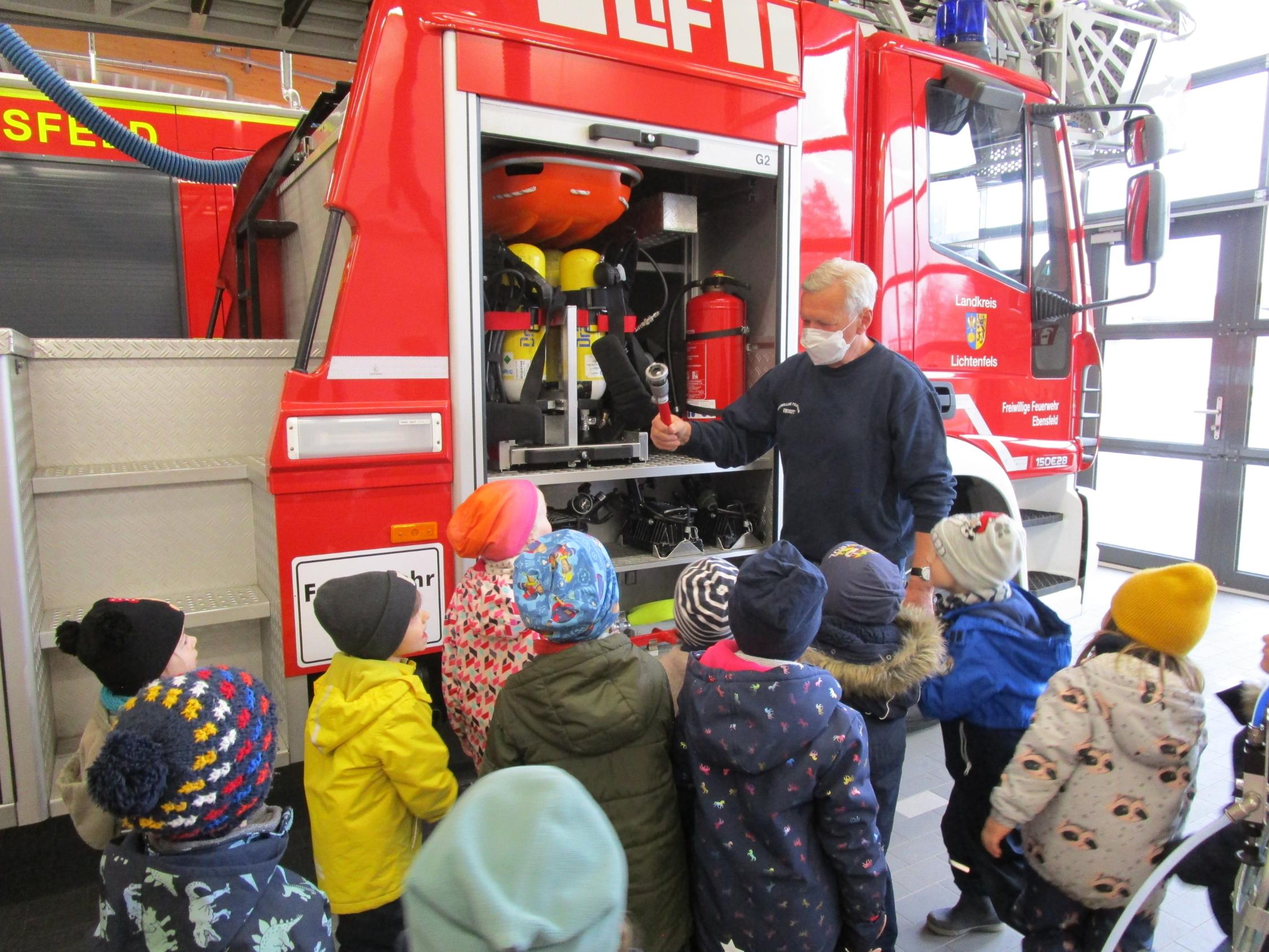 Besuch Feuerwehr
