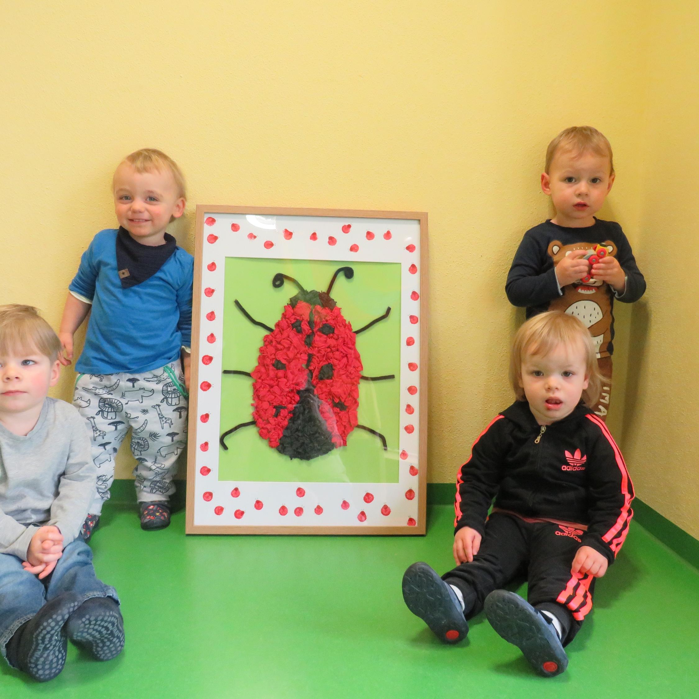 Gruppenbild Krabbelkäfer