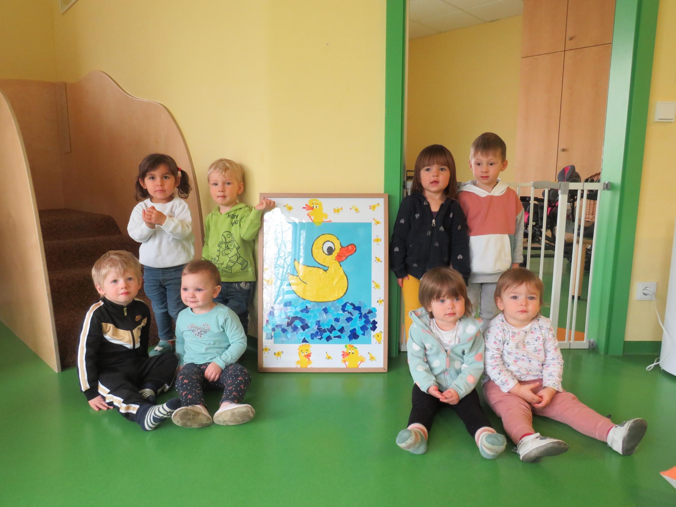 Gruppenbild Schnatterenten