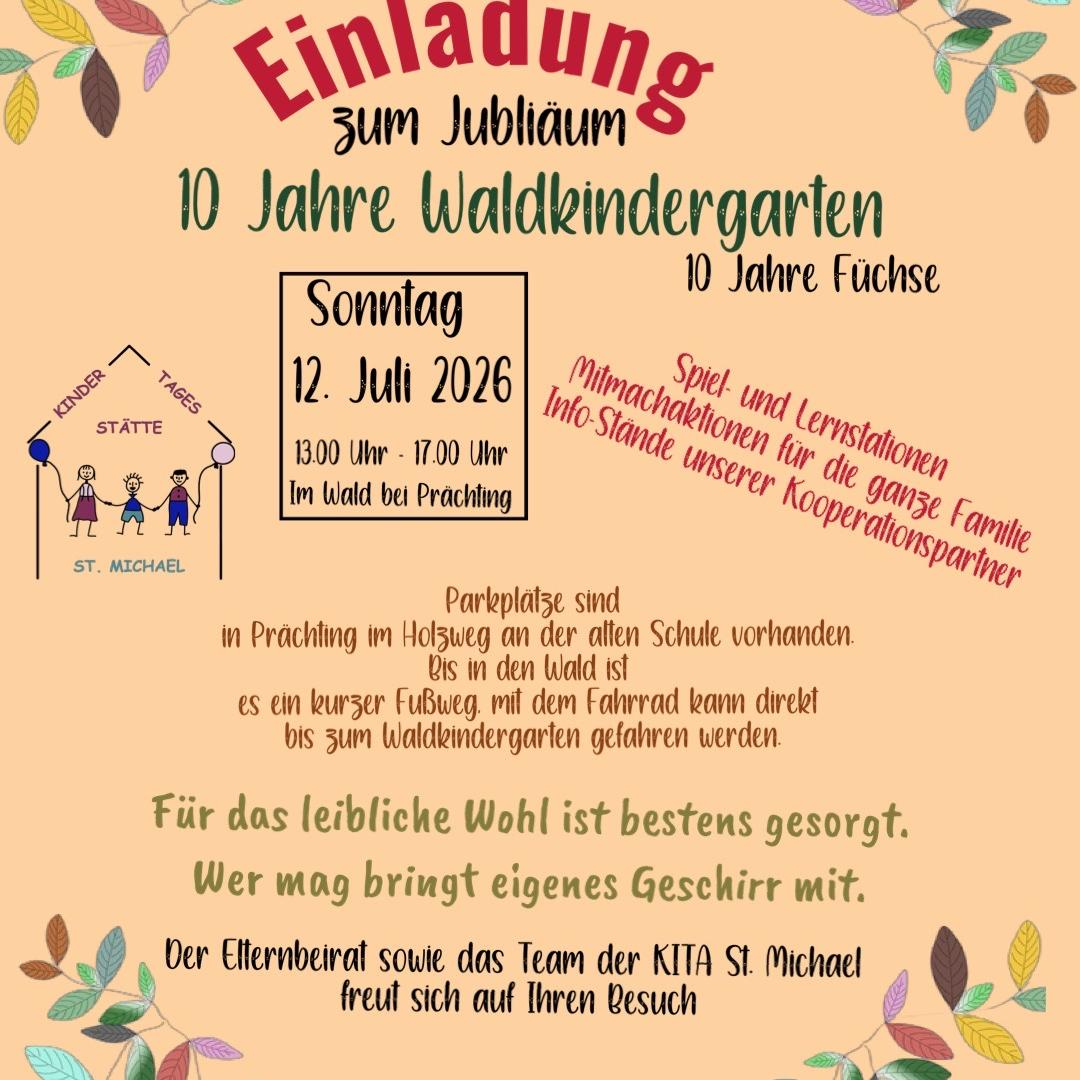 10 Jahre Waldkindergarten