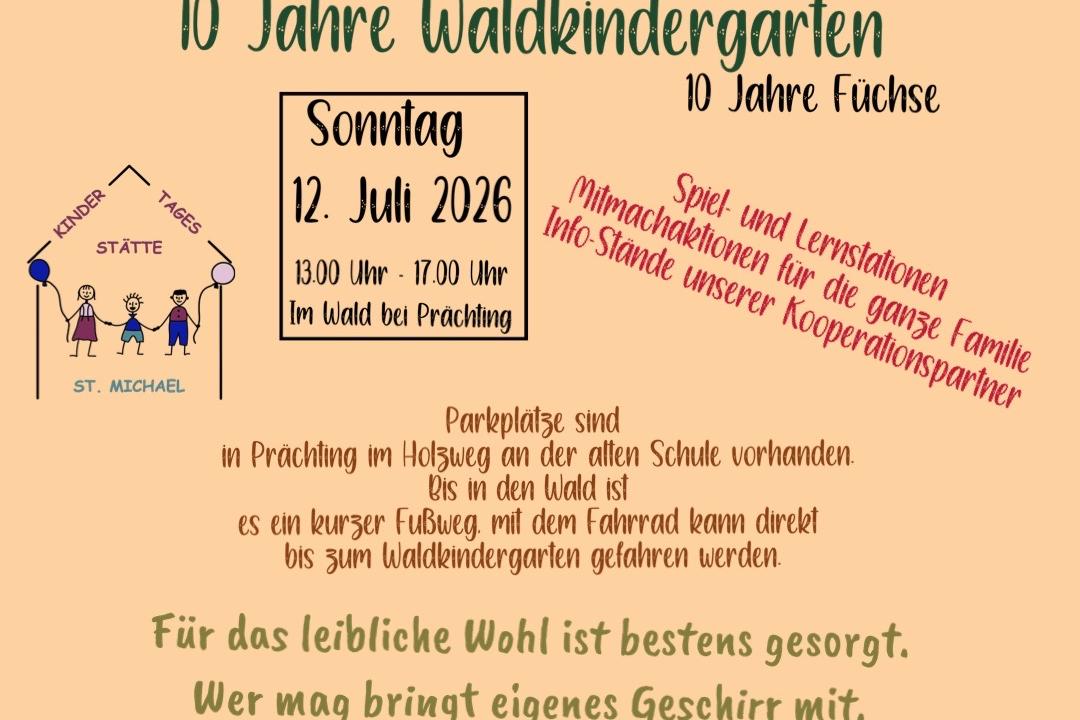 10 Jahre Waldkindergarten