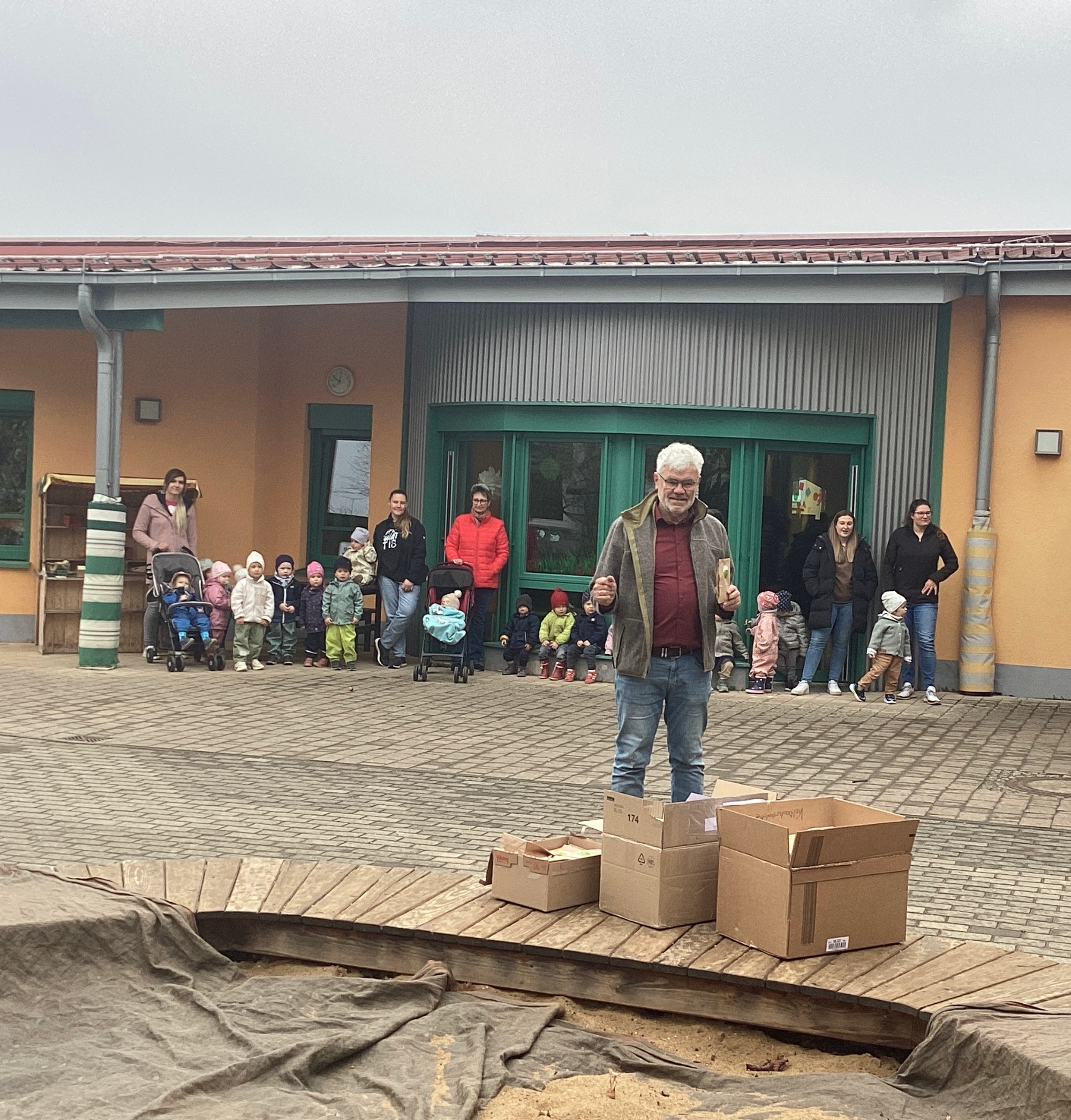 Der Bürgermeister Bernhard Storath