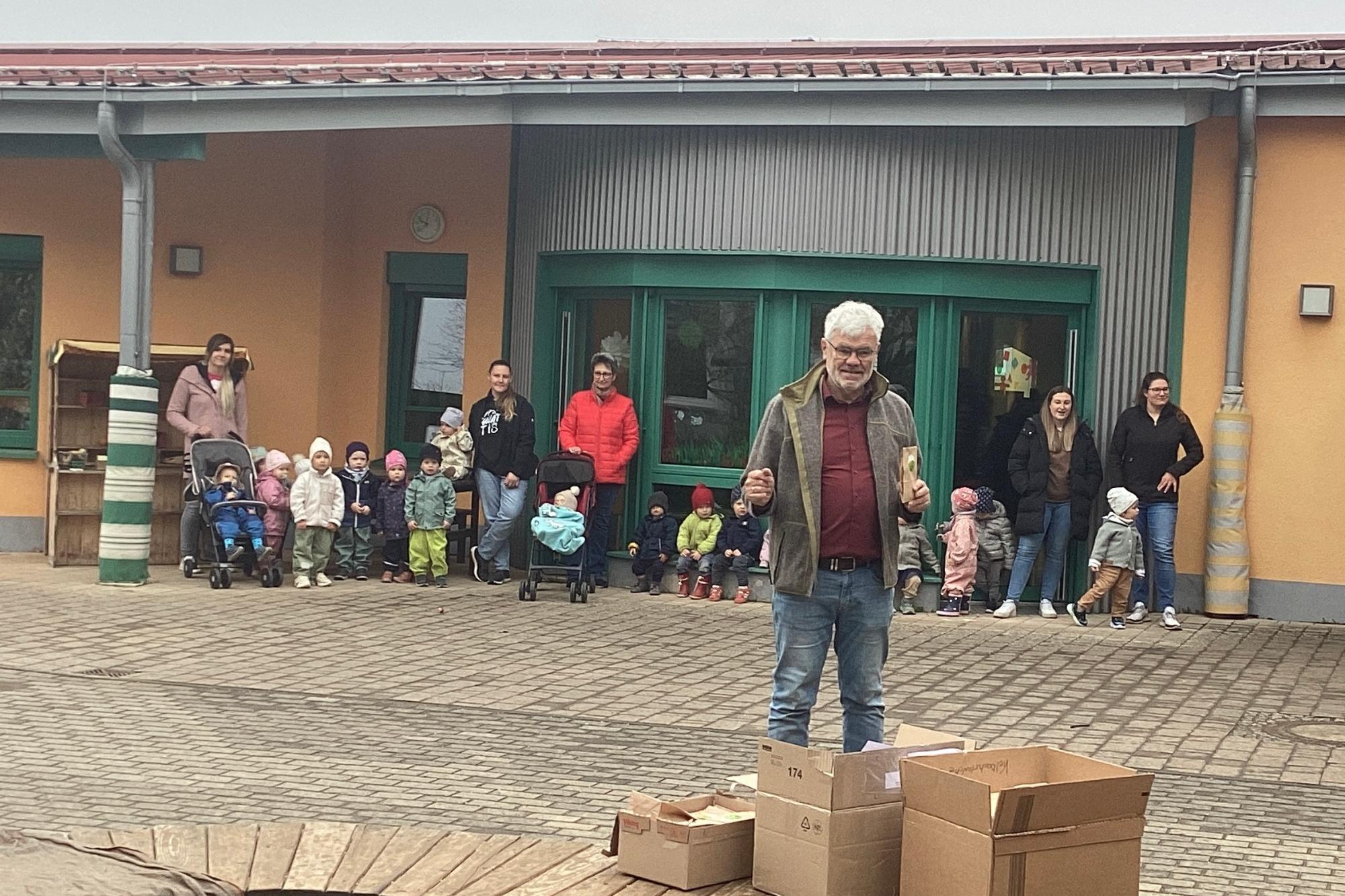 Der Bürgermeister Bernhard Storath