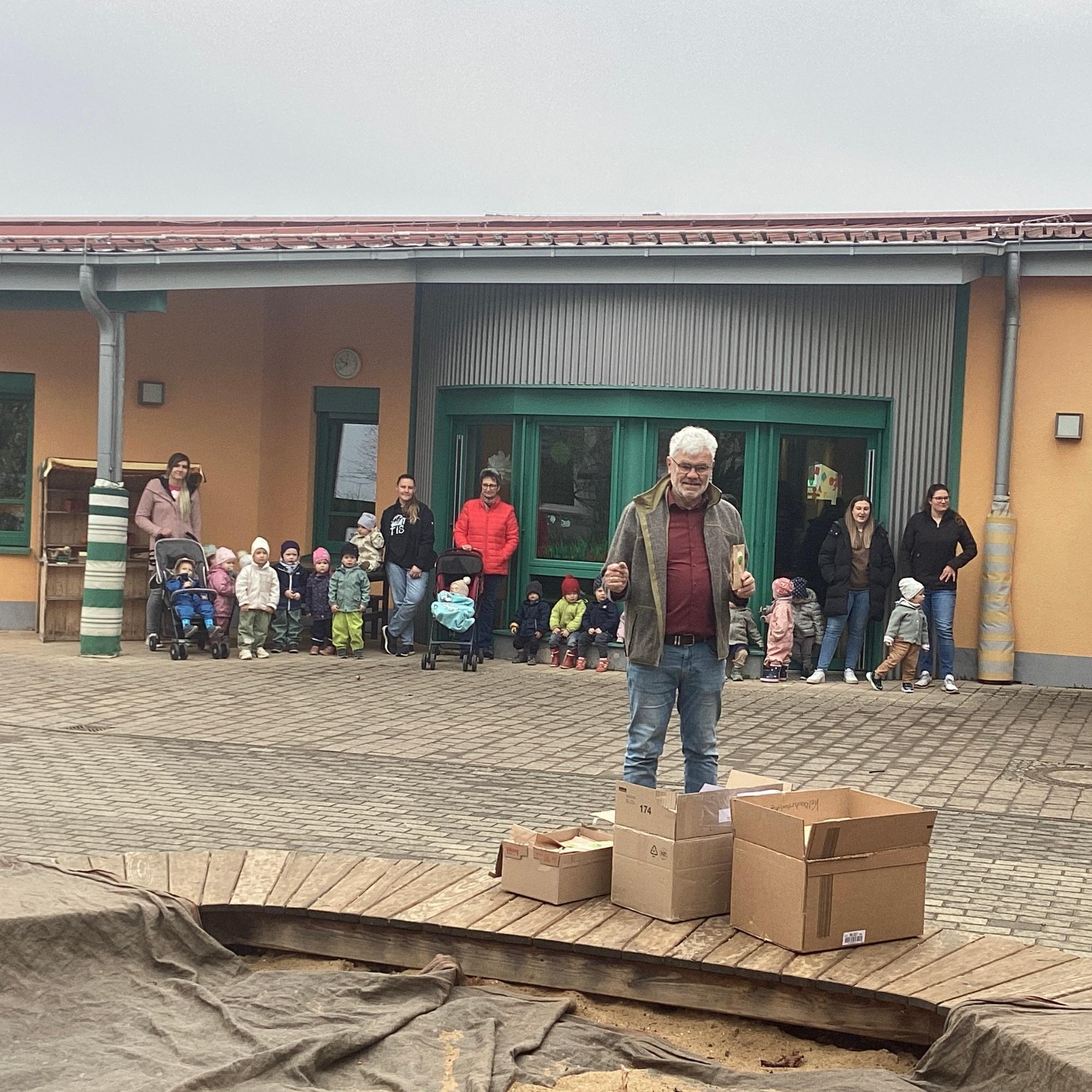 Der Bürgermeister Bernhard Storath