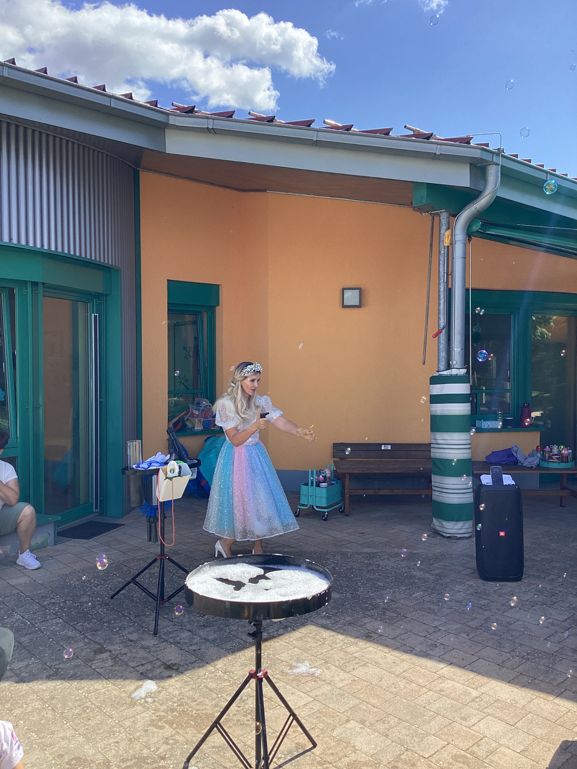 Seifenblasenshow