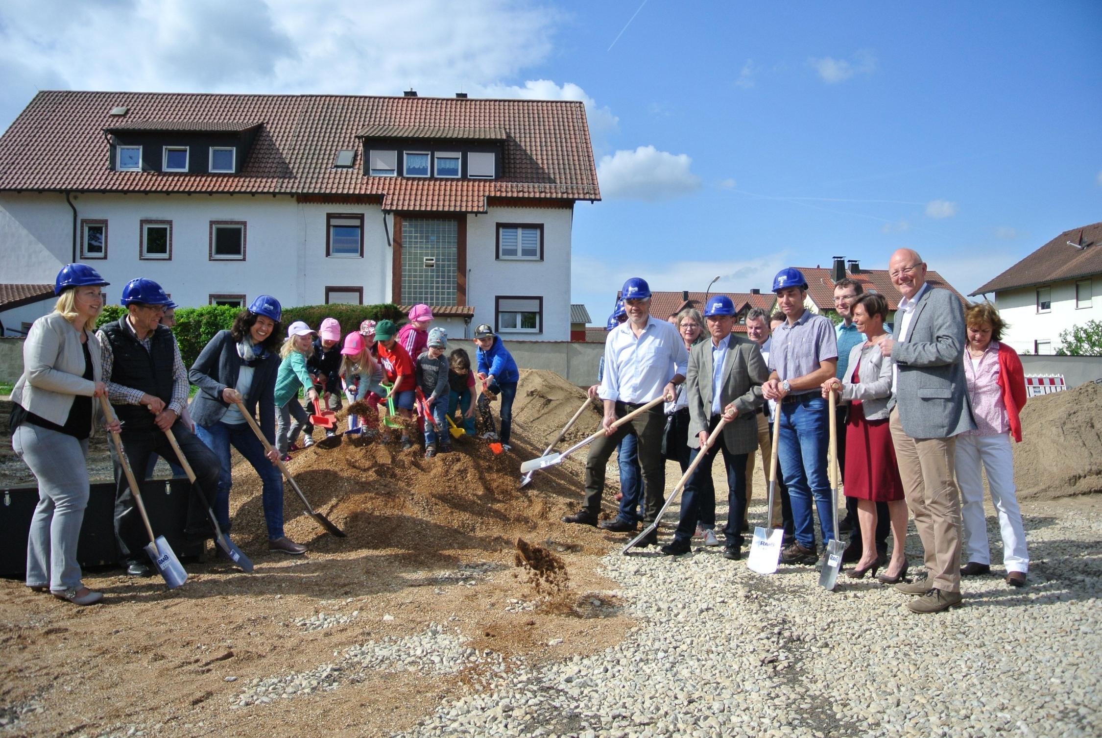 Spatenstich Neubau