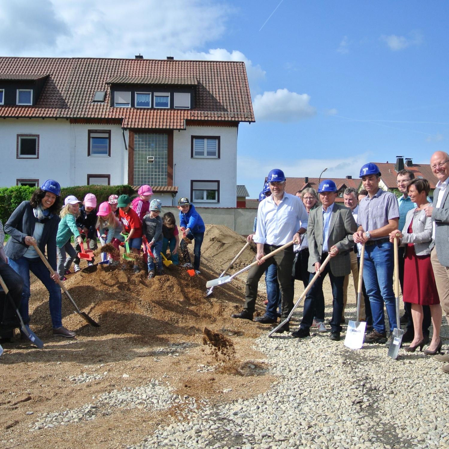 Spatenstich Neubau