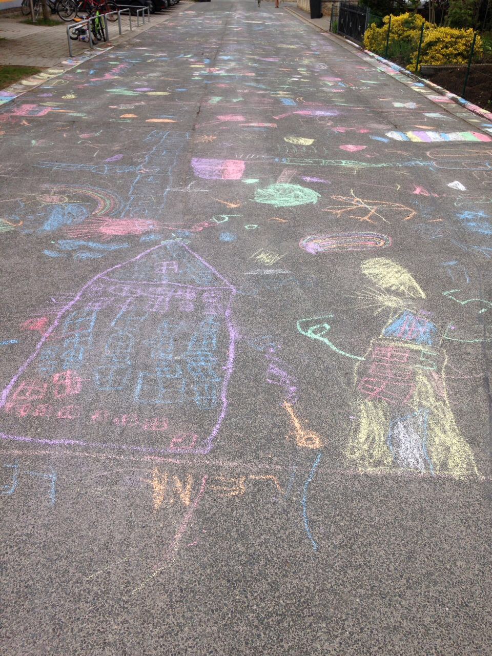 Straßenkunst gegen Unvernunft
