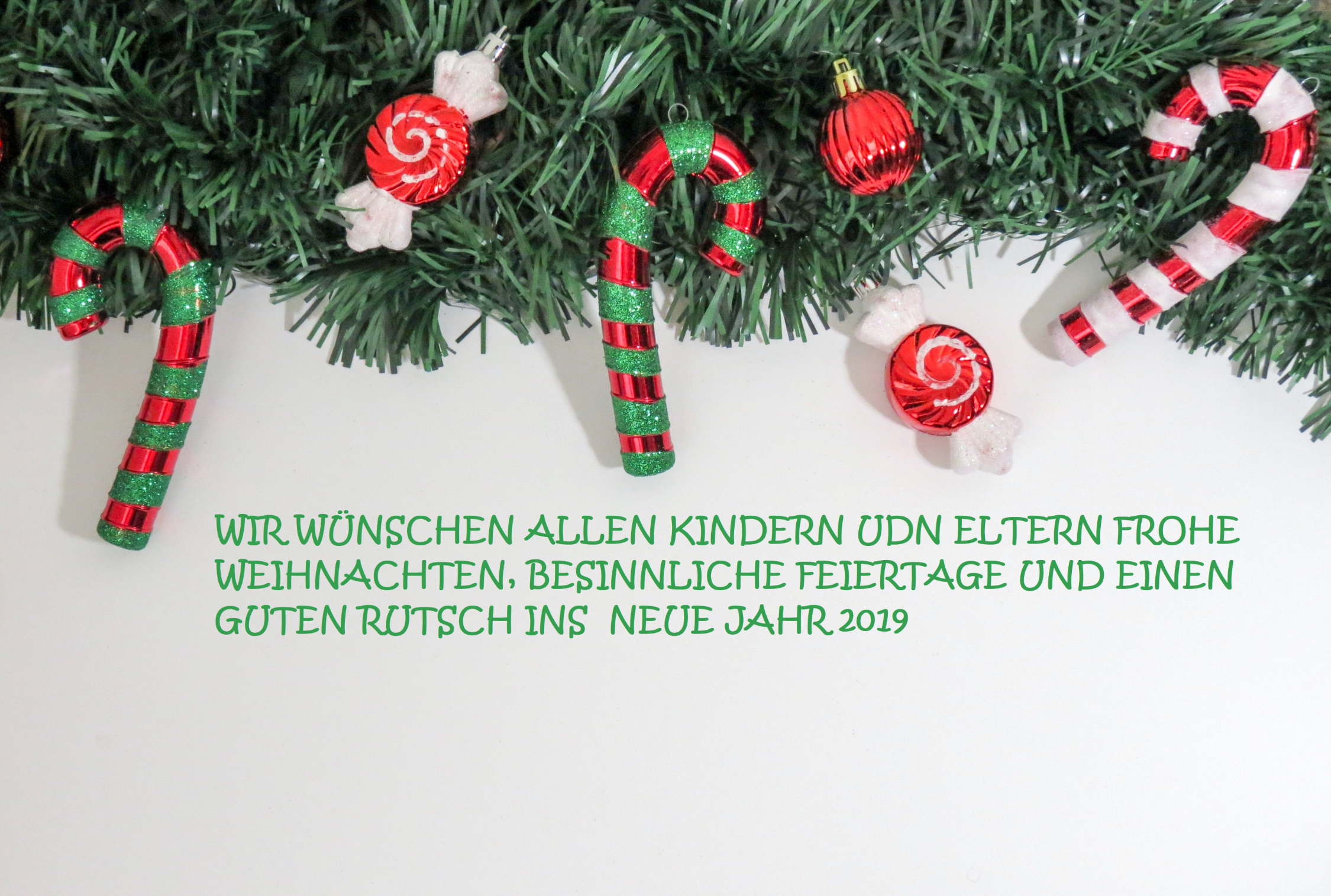 Weihnachtsgrüße 2018